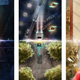 Illustration for article titled These Top-Down Back To The Future Posters Are Absolutely Gorgeous